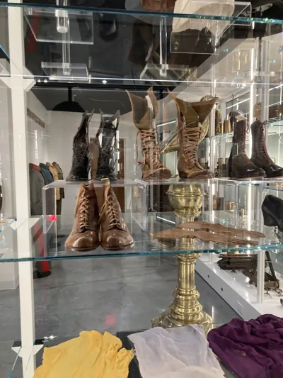 Glass shelving and display case